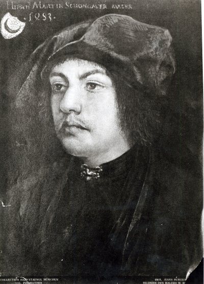 Martin Schon, 1523 by Hans Burgkmair